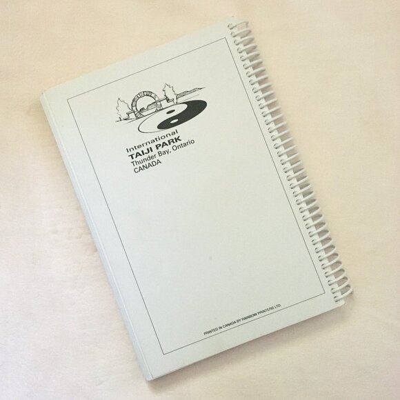 Vintage 'International Taiji Community Cookbook' Coiled By Taiji Parks - Picture 2 of 7